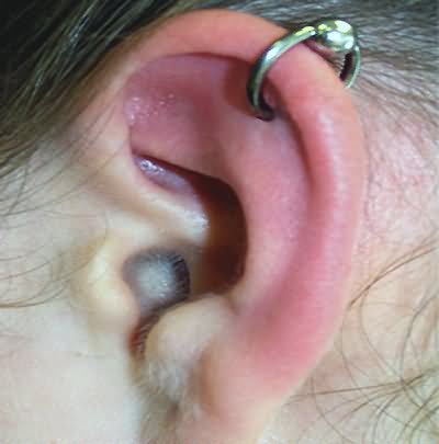 Hoop Ring Cartilage Piercing