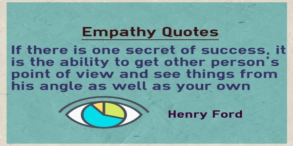 If there is any one secret of success, it lies in the ability to get the other person's point of view and see things from that person's angle as well as from your own. Henry Ford