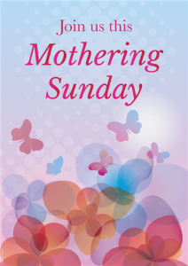Join Us This Mothering Sunday Card