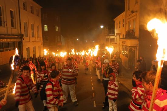 Lewes Bonfire Night Guy Fawkes Parade Picture