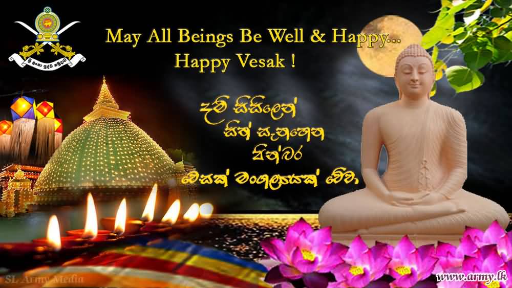 May All Beings Be Well & Happy Happy Vesak Day