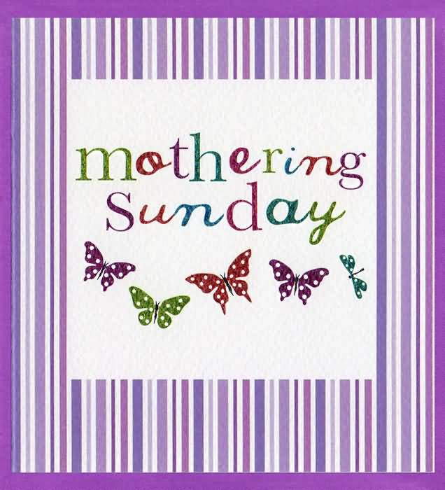 Mothering Sunday Butterflies Greeting Card