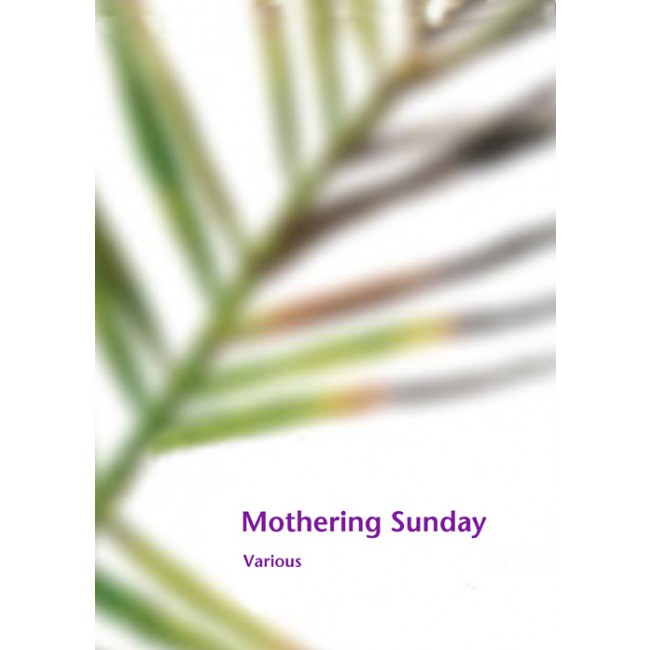 Mothering Sunday Wishes Palm Leaf In Background