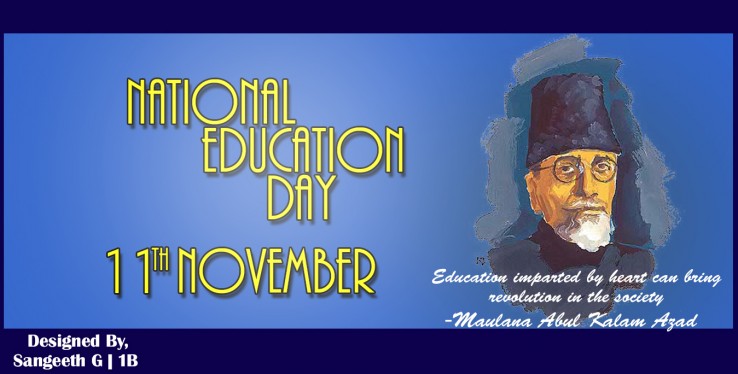 National Education Day 11th November