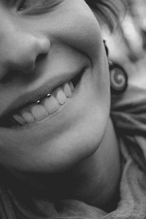 Nice Smiley Piercing Ideas For Girls