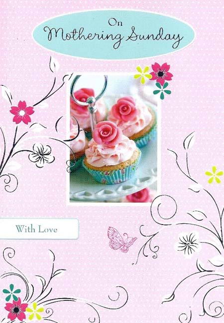 On Mothering Sunday With Love Greeting Card