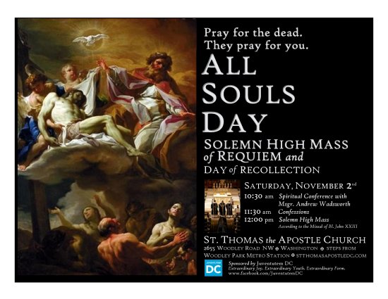 Pray For The Dear. They Pray For You. All Souls Day