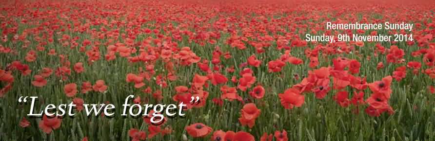 Remembrance Sunday Lest We Forget Facebook Cover Photo