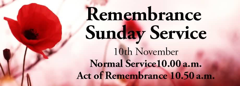Remembrance Sunday Service