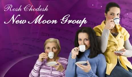 Rosh Chodesh New Moon Group Ladies Enjoying Cup Of Tea