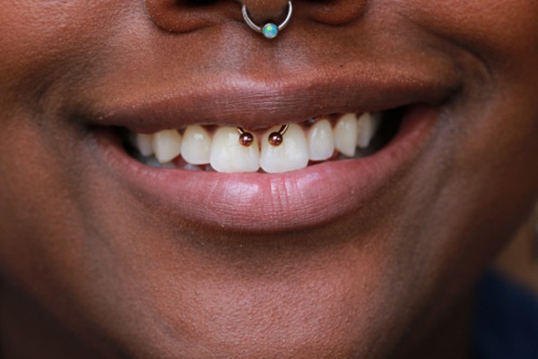Septum And Smiley Piercing Idea