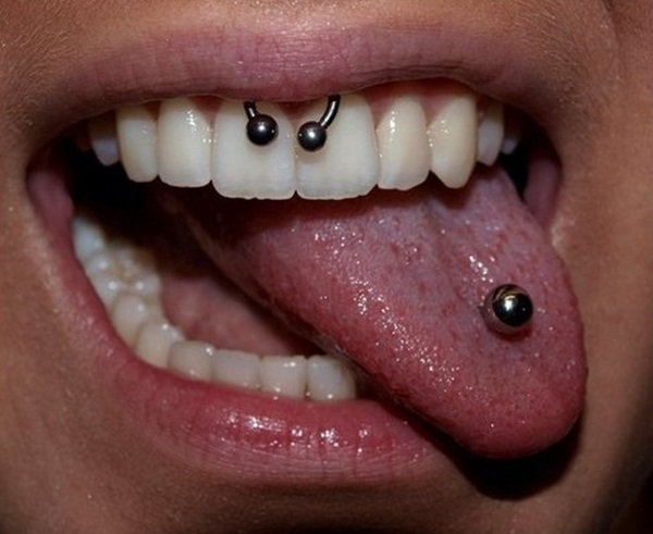 Septum And Tongue Piercing Ideas For Girls