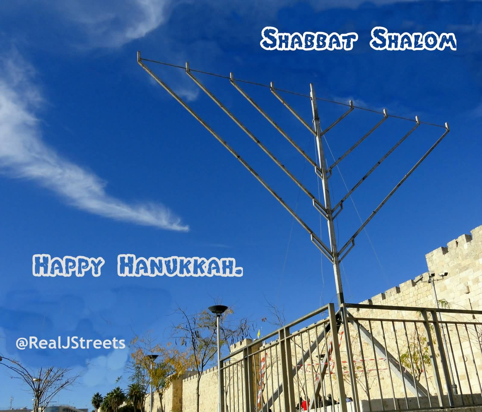 Shabbat Shalom And Happy Hanukkah