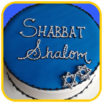 Shabbat Shalom Cake Picture