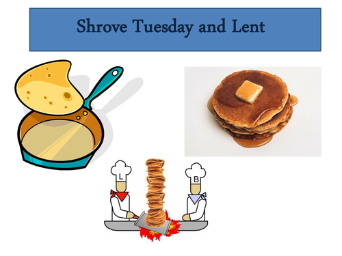 Shrove Tuesday And Lent Card