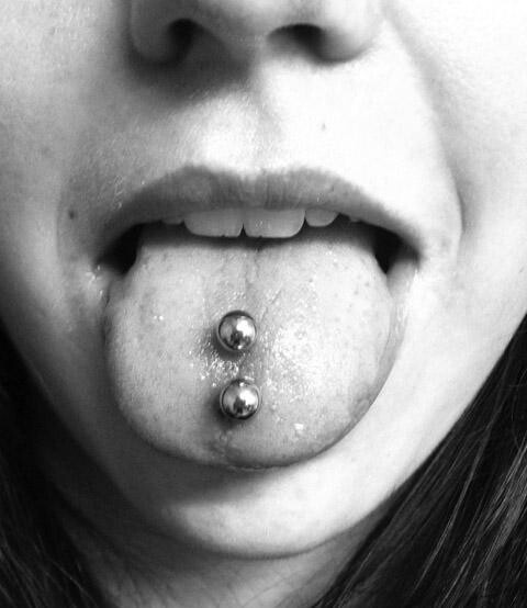 Silver Studs Venom Piercing For Young Girls
