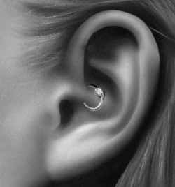 Small Ring Daith Piercing