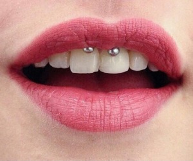 Smiley Piercing For Young Girls