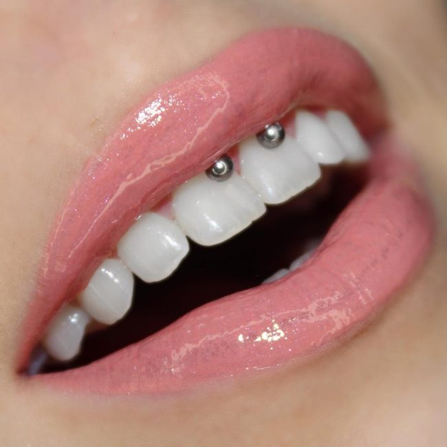 Smiley Piercing Image For Girls