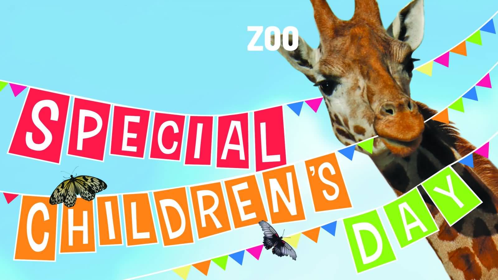 Special Children's Day At Zoo