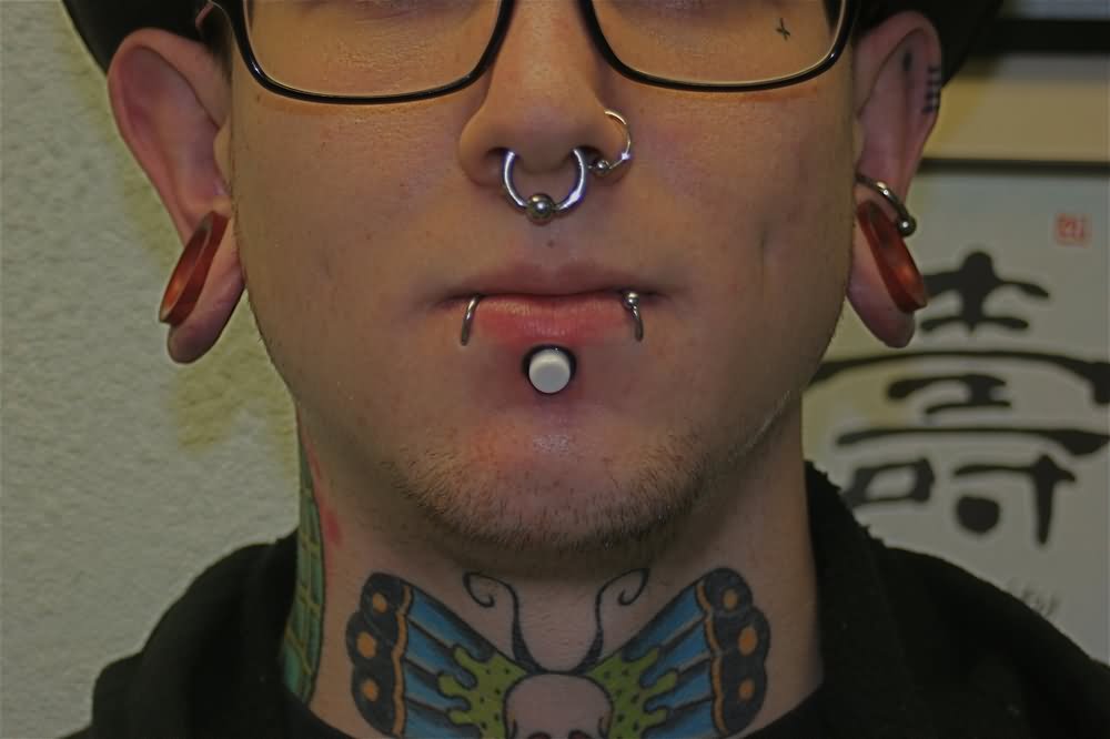 Stretched Ears And Body Piercings