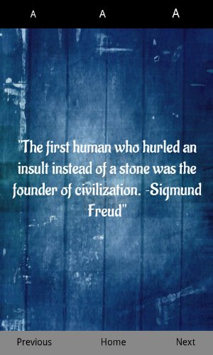 The first human who hurled an insult instead of a stone was the founder of civilization. Sigmund Freud