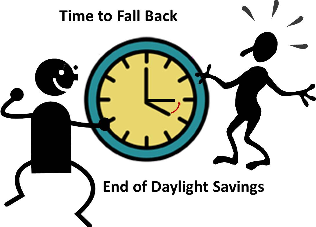 Time To Fall Back End Of Daylight Savings