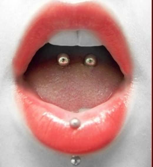 Unique Lips Piercing For Girls