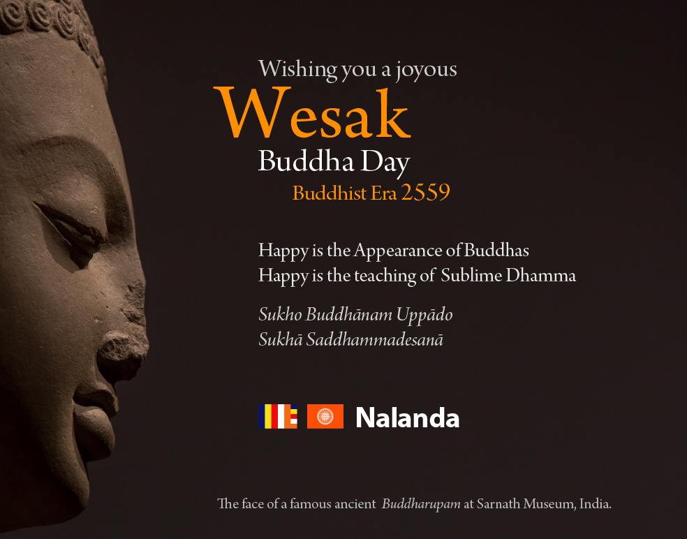 Wishing You A Joyous Wesak Buddha Day