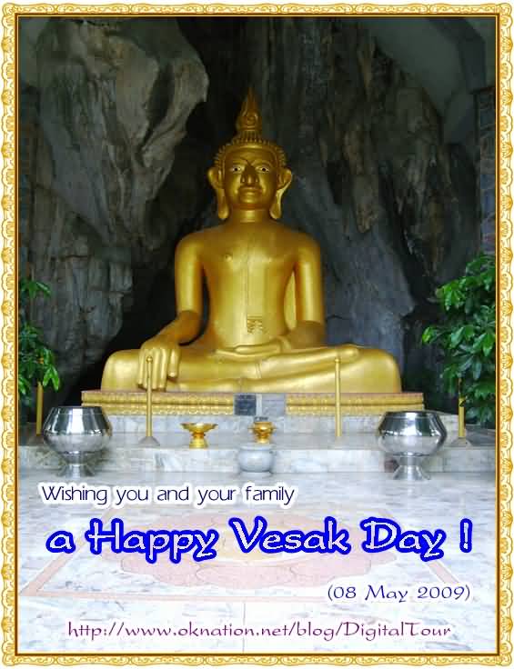 Wishing You And Your Family A Happy Vesak Day Wishes