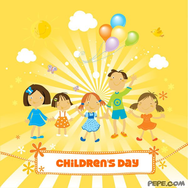 Wishing You Happy Children's Day Illustration