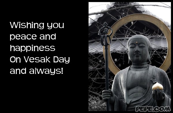 Wishing You Peace And Happiness On Vesak Day And Always Picture