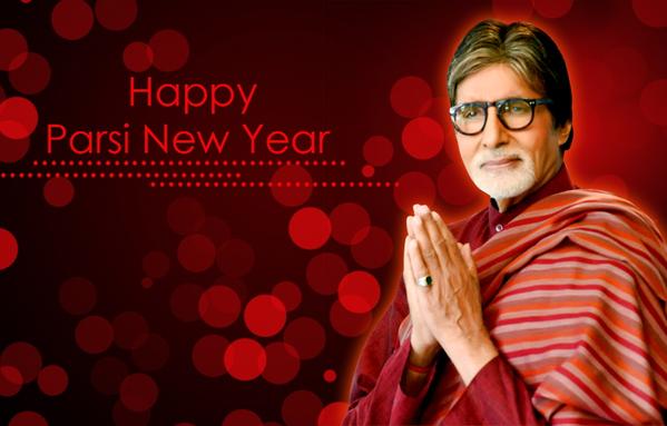Amitabh Bachchan Wishing You Happy Parsi New Year