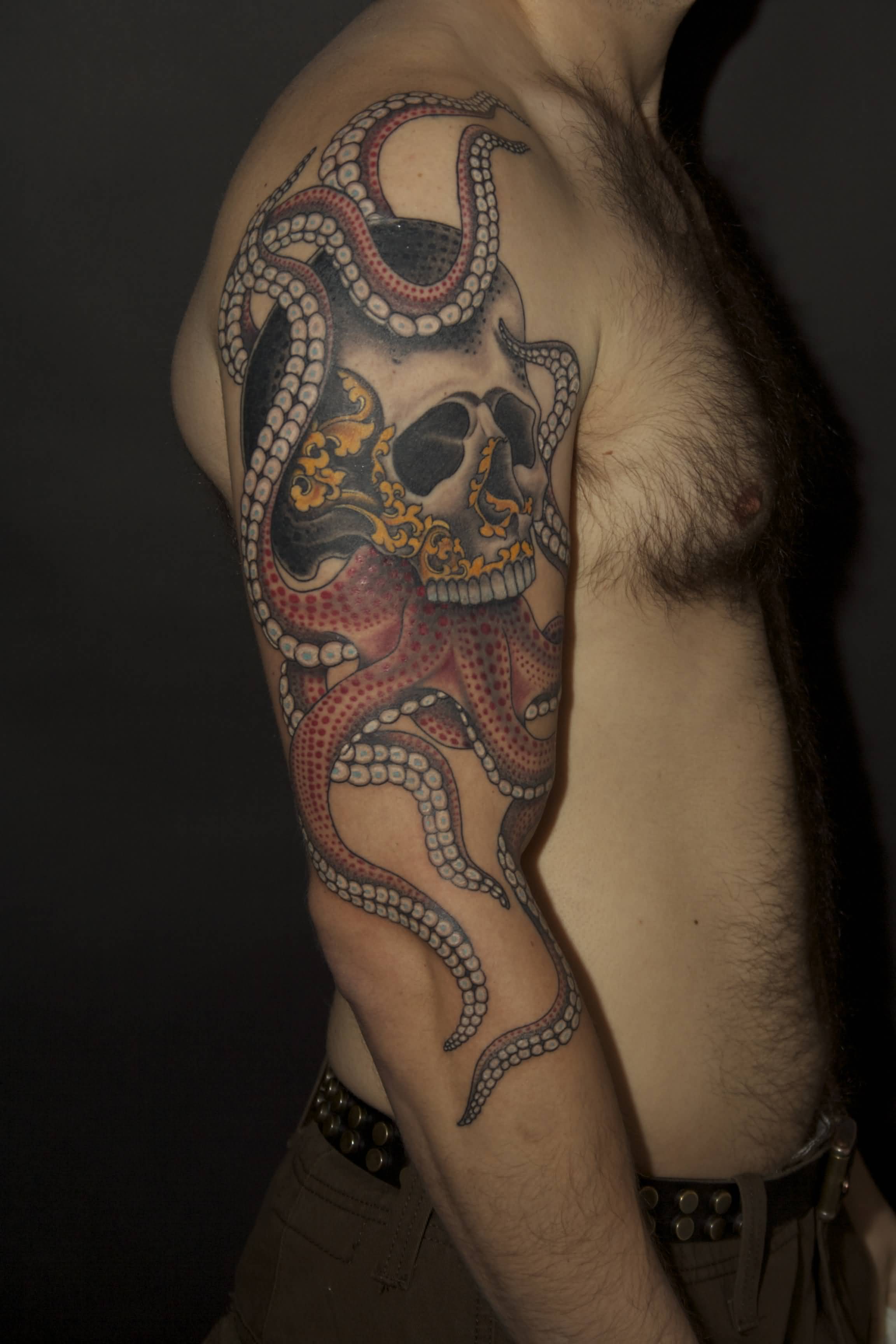 45+ Octopus Skull Tattoo Designs And Ideas