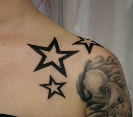 38+ Star Tattoos On Shoulder