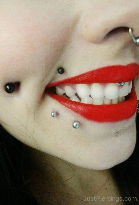 Cute Girl With Septum And Smiley Piercing