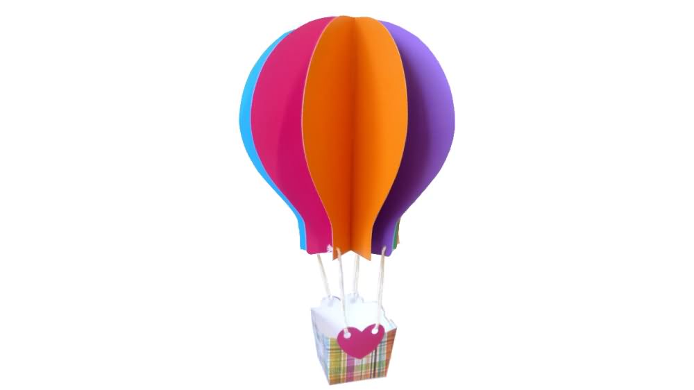 DIY Paper-Craft Hot Air Balloon (11)