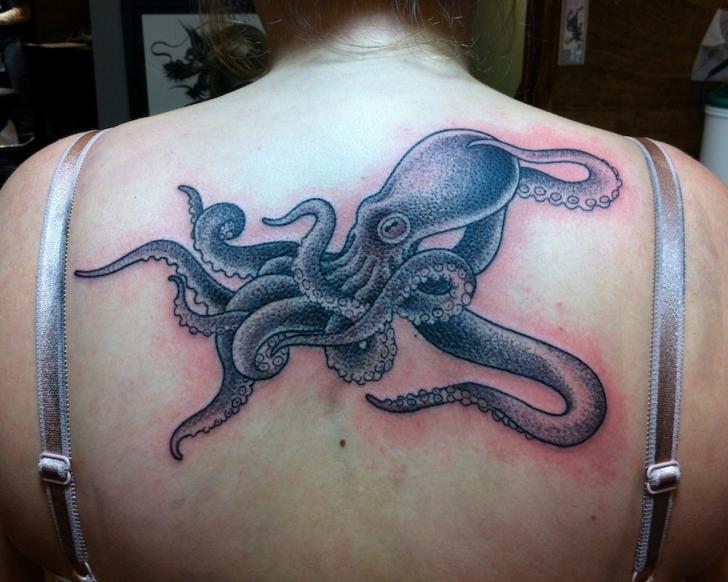 36+ Octopus Tattoos On Back