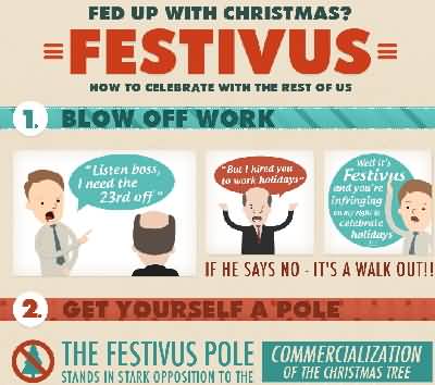 Fed Up With Christmas Festivus