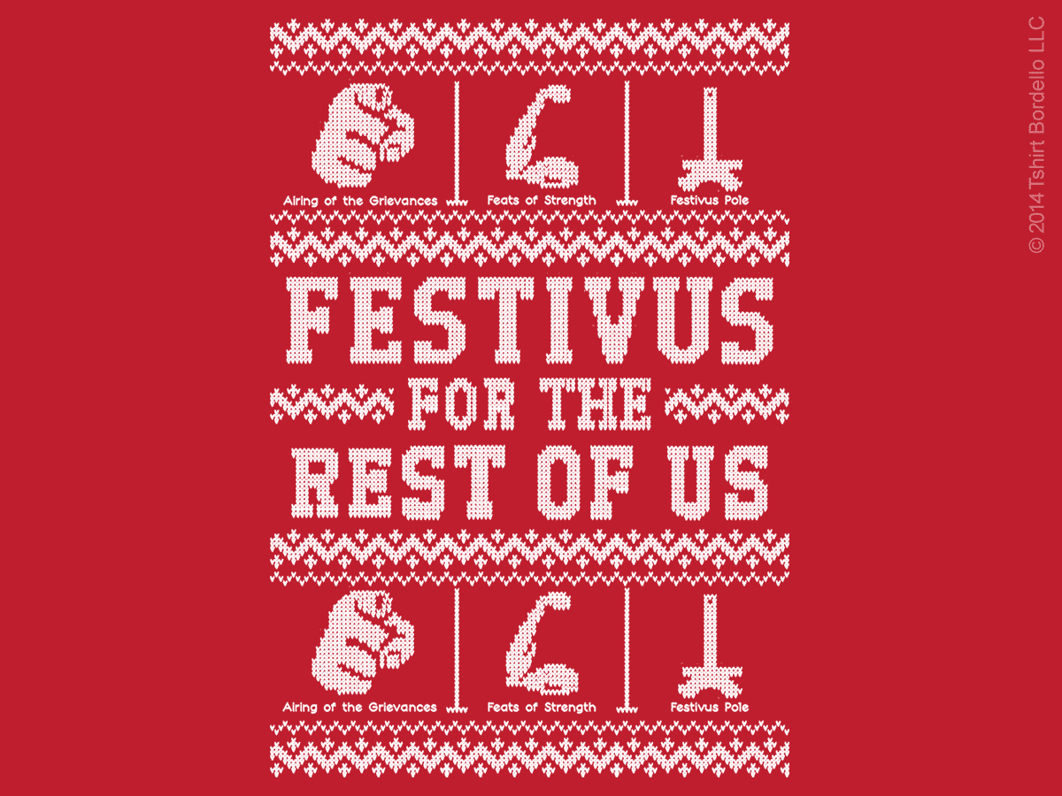Festivus For The Rest Of Us Embroidery Design