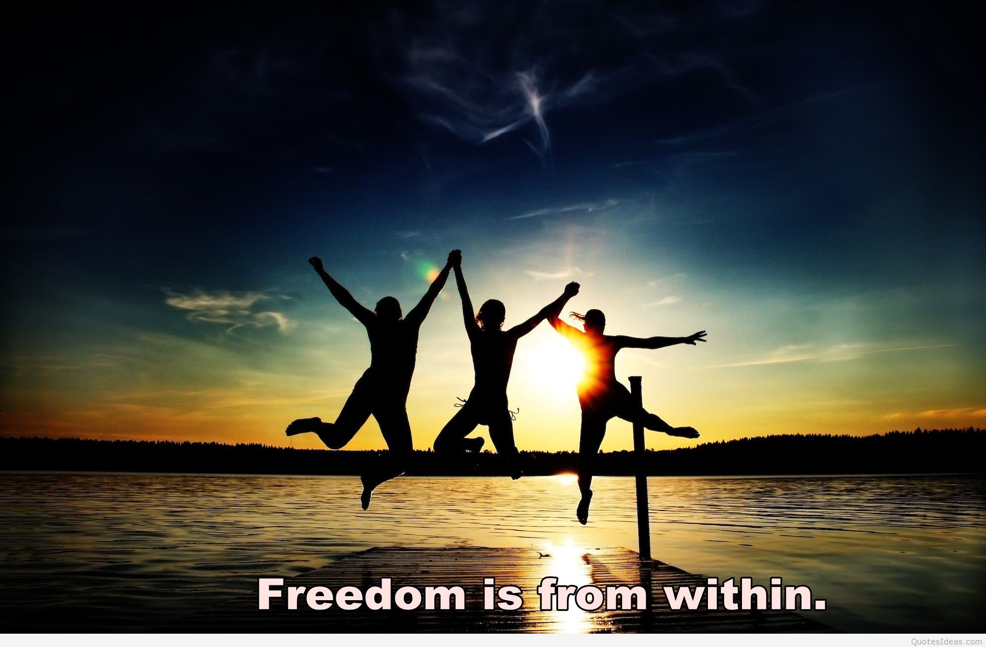 Freedom is from within