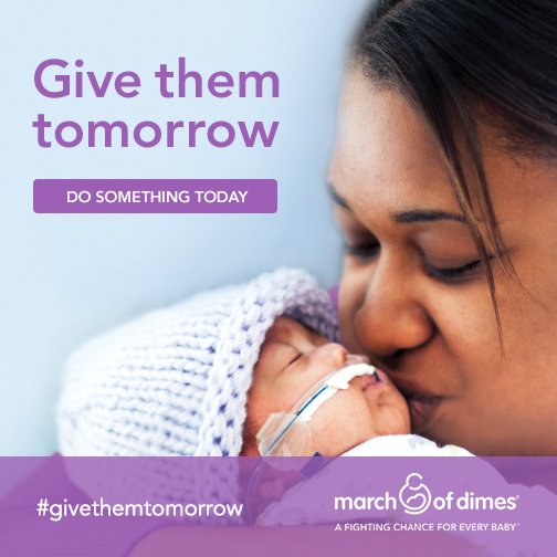 Give Them Tomorrow Do Something Today World Prematurity Day