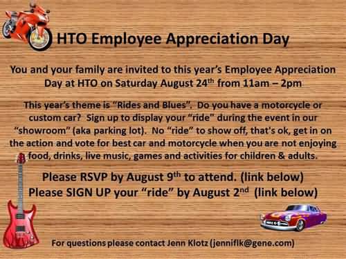 HTO Employee Appreciation Day