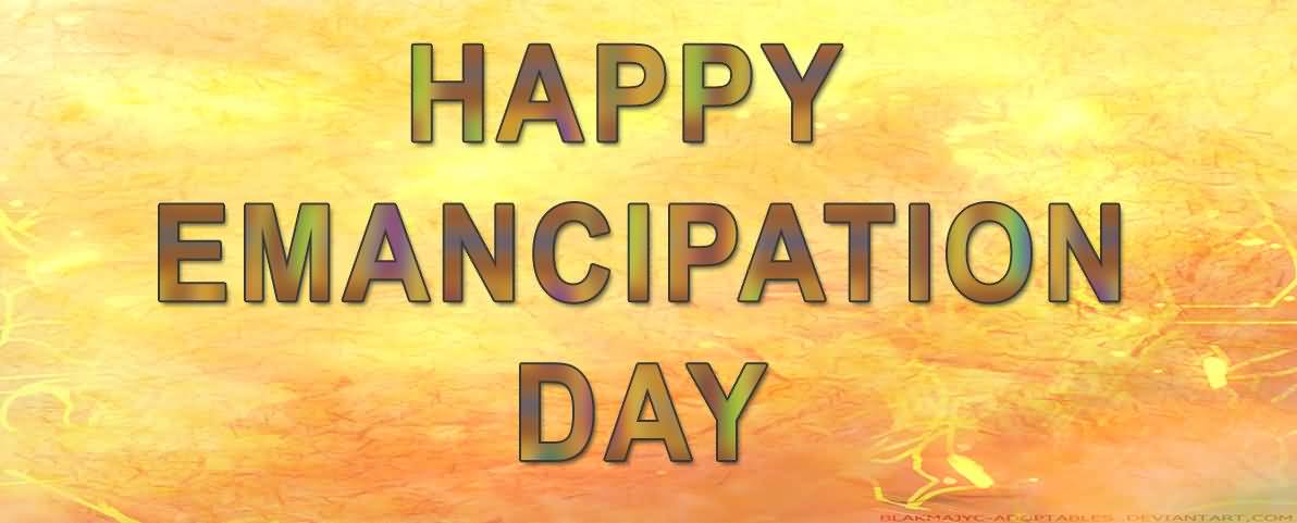 Happy Emancipation Day Facebook Cover Picture
