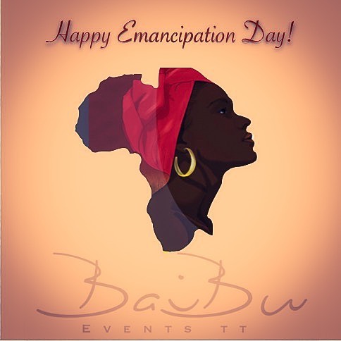Happy Emancipation Day Girl Face Picture