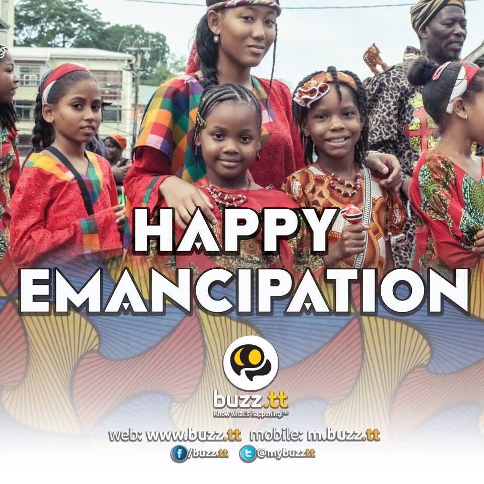 Happy Emancipation Poster