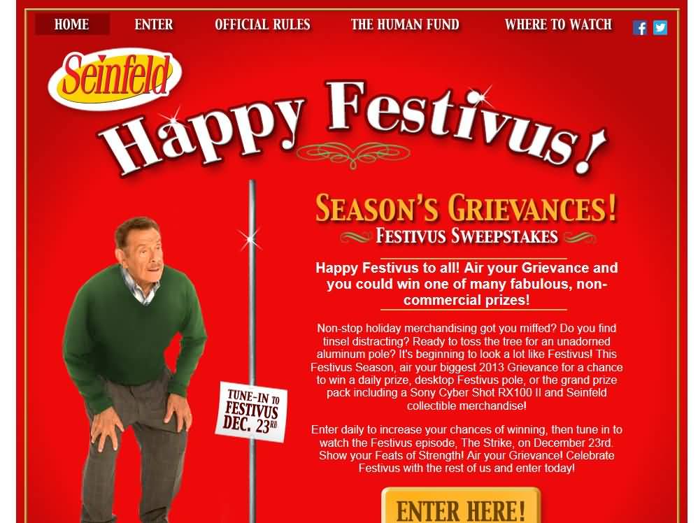 Happy Festivus Season's Grievances