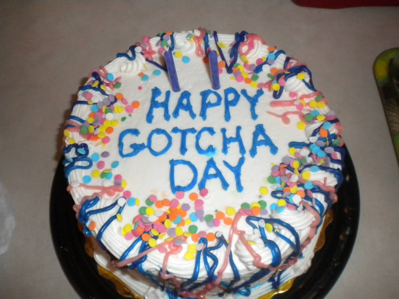 Happy Gotcha Day Cake Picture