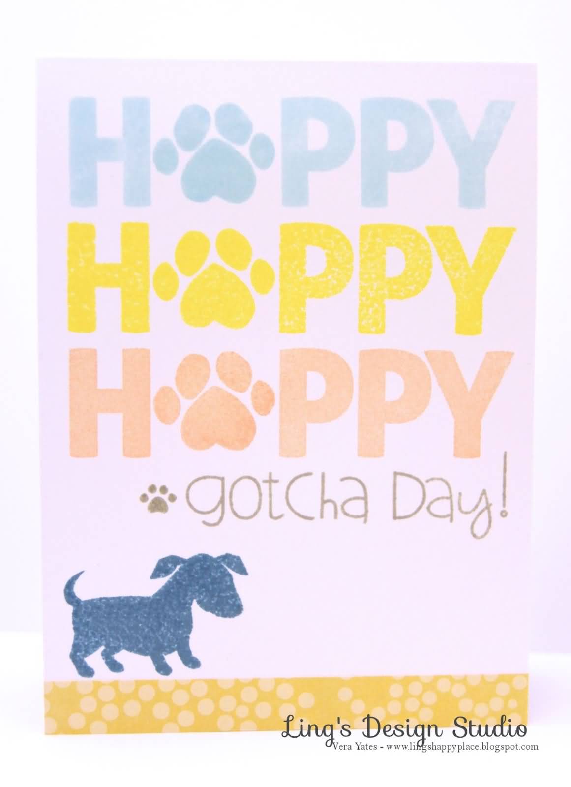 Happy Gotcha Day Greeting Card