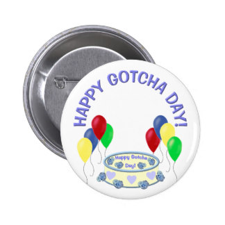 Happy Gotcha Day Round Badge